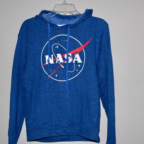 nasa blue hoodie